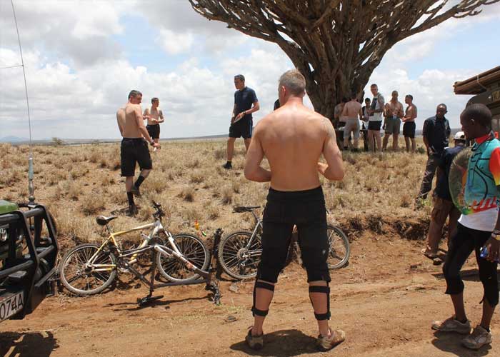 Guided Cycling Adventures around Mount Kenya