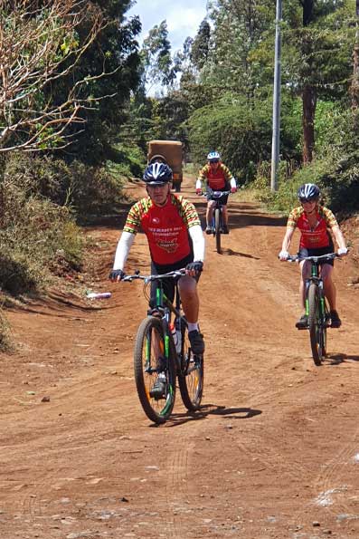 Mountain Biking Mount Kenya
